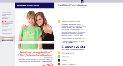 Desktop Screenshot of nachhilfe.com